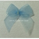 Organza Bows - Baby Blue