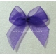 Organza Bows - Purple