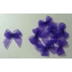 Organza Bows - Purple