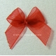 Organza Bows - Red