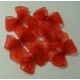 Organza Bows - Red