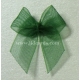 Organza Bows - Green