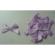 Swiis Dot - Satin Bows - Lilac