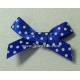 Swiss Dot - Satin Bows - Blue