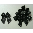 Dotty Bows - Black