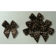 Dotty Bows - Chocolate