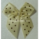 Dotty Bows - Cream