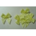 Dotty Bows - Lemon