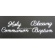 BRITANNIA DIES - BLESSING BAPTISM HOLY COMMUNION WORD SET - MULTI- BUY - 033 & 035