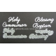 BRITANNIA DIES - BLESSING BAPTISM HOLY COMMUNION WORD SET - MULTI- BUY - 033 & 035