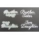 BRITANNIA DIES - BROTHER SISTER & DAUGHTER SON - LARGE FONT MULTIBUY