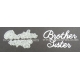 BRITANNIA DIES - BROTHER SISTER - LARGE FONT WORD SETS