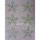 Rhinestone Snowflakes - 35mm Aurora Borealis