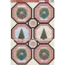 Kanban - Nordic Wreaths - Red Gingham