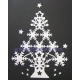 BRITANNIA DIES - SNOWFLAKE CHRISTMAS TREE LARGE - 174