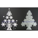 BRITANNIA DIES - SNOWFLAKE CHRISTMAS TREE LARGE - 174