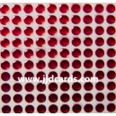 Red Flat Gems 4mm