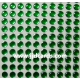 Green Flat Gems - 4mm