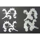 BRITANNIA DIES - SMALL FERN FLOURISH - 201