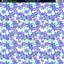 Ditsy Snowflake - Blue