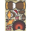 Kanban Christmas Wobbler - Pluck the Turkey