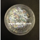 Silver Holographic Stripe - Glitter Strands