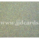 Holographic Glitter Card - Silver