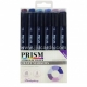 Prism Craft Markers Set 5 -Purples x 6 Pens