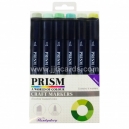 Prism Craft Markers Set 9 - Greens x 6 Pens