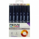 Prism Craft Markers Set 11 - Browns x 6 Pens