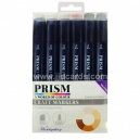 Prism Craft Markers Set 12 - Neutrals x 6 Pens