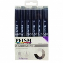 Prism Craft Markers Set 13 - Cool Greys x 6 Pens