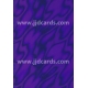 Illusion Card -Purple Satin 