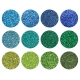 Diamond Sparkles Glitter - Diamond Sparkles Glitter - Blues & Greens - GLITTER003