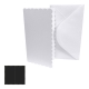 DL White Scallop Edge Cards & Envelopes - BC51008
