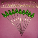 Embellishment Pins - Green