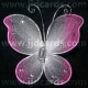 Butterfly - Pink & White