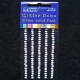 Glitter Domes  - 3mm