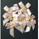 Beaded Bows - Baby Pink/Gold