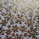 Crystal Snowflakes - Gold