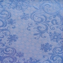 Scroll Snowflakes - Blue