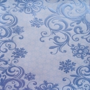 Scroll Snowflakes - Light Blue