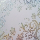 Silver Holographic Snowflake Scrolls