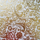 Gold Floral Scroll