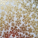 Gold Snowflakes