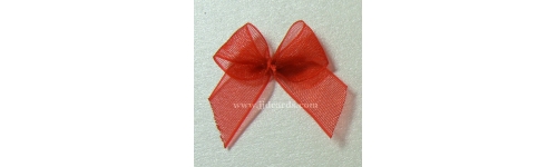 10mm Organza Bows 